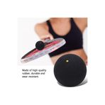 Leyaton Pro-Durability Squash Topu Noktalı 1 Adet, Tek Ebat, SQTPSR, sarı