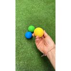 Leyaton Squash Topu 3'Lü Başlangıç Seviyesi Karışık Renkli, Tek Ebat, SRTP3, KARIŞIK