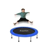 Leyaton Trampolin 92 cm Deluxe (36 inç Trambolin) Mavi LYT-41