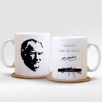 Leydi Collection Atatürk 008 Beyaz Kupa