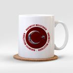Leydi Collection Hakimiyet Milletindir 004 Beyaz Kupa
