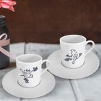 Leydi Collection İkili 11 Türk Kahvesi Fincanı Takımı