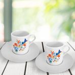 Leydi Collection İkili 4 Türk Kahvesi Fincanı Takımı