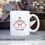 Leydi Collection Mesleki Optisyen 2 Altın Yaldızlı Kupa Bardak