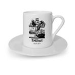 Leydi Collection Tarot Temperance Ilımlılık Türk Kahvesi Fincanı