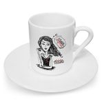 Leydi Collection Turkish Coffee Tasarımlı 1 Türk Kahvesi Fincanı