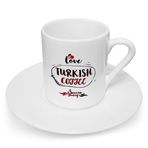 Leydi Collection Turkish Coffee Tasarımlı 2 Türk Kahvesi Fincanı