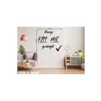 Leylaser 120x80 cm Always Kiss Me Good Night Ahşap Duvar Yazısı