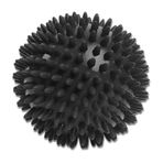LEZER Spiky Masaj Topu, Tetik Masaj Noktası, Plantar Fasiit, Derin Doku Miyofasyal Serbest Bırakma Aleti, Ayak Masajı, Kas Düğüm Rahatlama, Fizik Tedavi, 8,9 cm (Siyah)