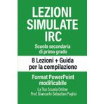 LEZIONI SIMULATE IRC Scuola secondaria di primo grado: 8 Lezioni + Guida per la compilazione + Format PowerPoint modificabile