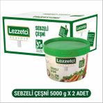 Lezzetçi Sebzeli Çeşni 2 Adet 5 kg