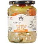 Lezzetli Karışık Turşu - Cam Kavanoz 650 Gr