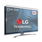 LG 43" inç 109 Ekran Tv Ekran Koruyucu - Kırılmaz Ekran Koruyucu Paneli