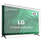 Lg 43Uq80009lb Tv Ekran Koruyucu - Lg 43" İnç 109 Ekran Kırılmaz Tv Ekran Koruyucu