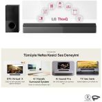 Lg 600W 4.1 Kanal Ev Sinema & Soundbar DtsVirtual: x Yüksek Ses ve Kalite, Kablosuz Bluetooth Optik, HDMI ve USB Bağlantı+ HdmıKablo