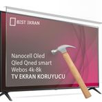 Lg 75" İnç 190 Ekran Tv Ekran Koruyucu Led Nanocell Oled Qled Qned Smart Webos 4k-8k