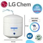 Lg Chem 12 Litre (3.2 Galon) Antibakteriyel Çelik Nsf' Li Su Arıtma Cihazı Basınç Tankı