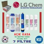 Lg Chem Açık Kasa Su Arıtma Cihazı 7 Filtre 14 Aşamalı Filtre Seti