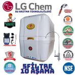 Lg Chem Cool Beyaz Pompalı Montaj Dahil 8 Litre 5 Filtre 10 Aşama Su Arıtma Cihazı