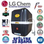 Lg Chem Cool Beyaz Siyah Pompalı Montaj Dahil 8 Litre 5 Filtre 10 Aşama Su Arıtma Cihazı