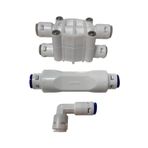 LG Chem Dnt Shut Off , Atık Kısıcı, Check Valf 3 Lü Set. Su Arıtma Cihazı Için.1/4 Quıck Sistemli.