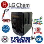 LG Chem Gold 12 lt 7 Filitre 14 Aşamalı Su Arıtma Cihazı
