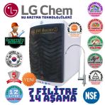 Lg Chem Gold Beyaz Siyah Montaj Dahil 12 Litre 7 Filtre 14 Aşama Su Arıtma Cihazı