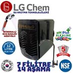 LG Chem Gold Siyah 12 lt 7 Filitre 14 Aşamali Su Aritma Cihazi