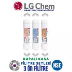 Lg Chem Kapalı Kasa İnline 3 Ön Filtre Seti