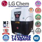 Lg Chem Platinum Beyaz Siyah Pompalı 10 Litre 7 Filtre 14 Aşama Su Arıtma Cihazı