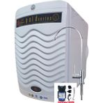 Lg Chem Pompalı Gold Specıal 12 Litre 7 Filtre 14 Aşama Gümüş Iyon Tatlandırıcı Mineral Alkali 90 Gpd Nano Membranlı 304 Kalite Krom Musluklu 12 Litre Çelik Tanklı Su Arıtma Cihazı