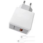 Lg G2 G3 G4 G5 G6 Mini Beat Şarj Aleti Micro USB 3.0A Hızlı Şarj - SNX-S225M
