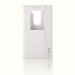 Lg G2 Mini D610 Gizli Miknatisli Pencereli Premium Magnum Kilif Beyaz