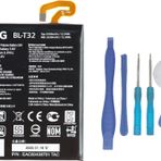Lg G6 Uyumlu Batarya Pil Sıfır Orijinal + Tamir Seti