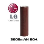 LG HG2 1 Adet 3000 mAH 20 Amper Discharge 18650 Pil