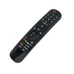 Lg İle Uyumlu Model Oled55c46la Webos Tv Kumandası-Mikrofon Ve Air Mause