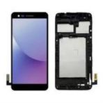 LG K10 K430 Dokunmatik Siyah Çıtalı Lcd Ekran