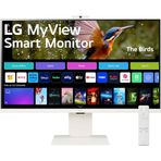 LG MyView 32SR85U-W 32inç 60Hz 5ms 4K Beyaz webOS Monitör