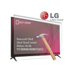 Lg Oled65g55lw Tv Ekran Koruyucu - Lg 65" İnç Webos Smart Led Kırılmaz Ekran Koruyucu