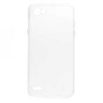 Lg Q6 Kilif Zore Seffaf Ince Ve Esnek Super Silikon Kilif
