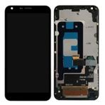 LG Q6 M700 Dokunmatik Siyah Çıtalı Lcd Ekran