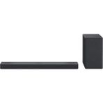 LG SC9S 3.1 Kanal Dolby Atmos Soundbar 400W Güç ile Siyah Renkli Modern Tasarım