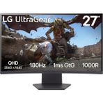 Lg Ultra Gear Oyun Monitörü 27″ Kavisli, Fhd, IPS Panel, 180 Hz, 1 Ms, Freesync Premium (27GS60QC-B) - 0,03 ms - 100 Hz