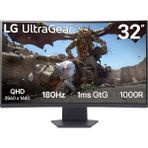 Lg Ultra Gear Oyun Monitörü 32″ Kavisli, Qhd, 1000R, HDR10, 180 Hz, 1 Ms (32GS60QC-B) - 0,03 ms - 100 Hz