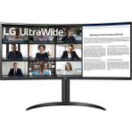 Lg Ultra Geniş Monitör 34″ Kavisli, Qhd, IPS Paneli, Usb-C, HDR10, 75 Hz, 5 Ms (34WR55QC-B) - 0,03 ms - 100 Hz