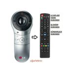 LG Uyumlu La Serisi Gri An-mr 400 Smart Yedek Kumandası