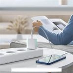 Lg V60 Thinq 5g Için 25 Watt Süper Hızlı Şarj Aleti - Beyaz