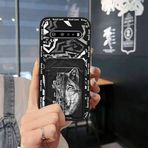 LG V60 ThinQ 5G için Lulumi-Telefon Kılıfı, cep telefonu kılıfı TPU Yumuşak kılıf Graffiti Silikon Darbeye Dayanıklı Su Geçirmez Cep Telefonu Kılıfı Telefon Kapağı Kart kol cep telefonu kapağı Arka