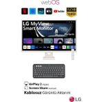 Lg Webos Akıllı Tv Wi-Fi Apple-Android Bağlantı IPS 1920X1080 Fulhd 32 Inç 80 Ekran Smart Monitör Tv - siyah