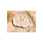 LGA COLLECTİONS EL YAPIMI DEKORATİF TEPSİ SUNUMLUK